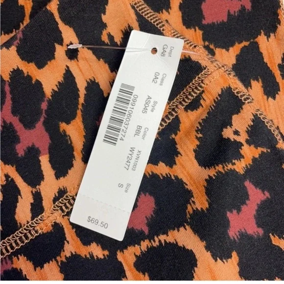NWT J. Crew High Rise Weekend Leopard Print Legging Size Small - Picture 5 of 5